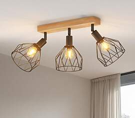 LVWIT E14 Deckenlampe 3 Flammig LED Deckenleuchte