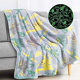 LXTOPN Dinosaurier Decke, Kuscheldecke Kinder