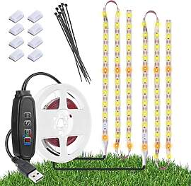 LYGZM Pflanzenlampe LED, 120 LEDs Wasserdichte LED 