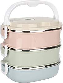 lyrlody Thermo-Lunchbox aus Edelstahl -Box mit