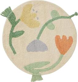 Lytte Kinderteppich Fleur Multicolor ø 120 cm -