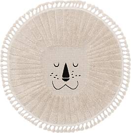 Lytte Kinderteppich Momo Cream ø 120 cm - Teppich 