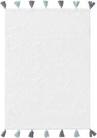 Lytte Waschbarer Kinderteppich Malu Blau 80x120 cm 