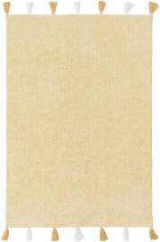 Lytte Waschbarer Kinderteppich Malu Gelb 120x170