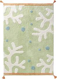 Lytte Waschbarer Kinderteppich Marine