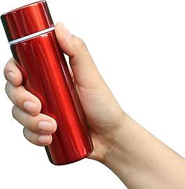 LYXBOFC Edelstahl Wasserflasche, Tragbare