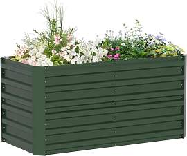 LZQ Hochbeet Metall,975L Pflanzkasten Hochbeete