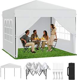 LZQ Premium Pop-Up Pavillon 2,5×2,5 m mit