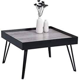 M2 Kollektion Julian 1 Couchtisch/Sofatisch, Glas, 