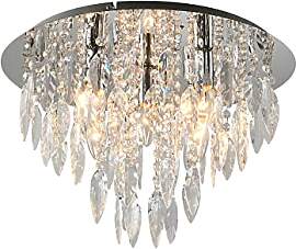 M2 OUTLET: LED-Kristall-Deckenleuchte/Kronleuchter 