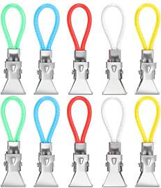 Mabor 10 Stück Aufhänger für Handtücher