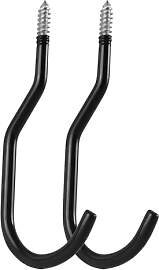 Maclean Deckenhaken Stahl für Fahrrad, Leiter,