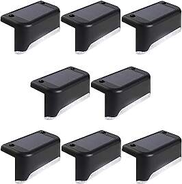 Maclean MCE319 Solar-Terrassenleuchte 8-er Pack