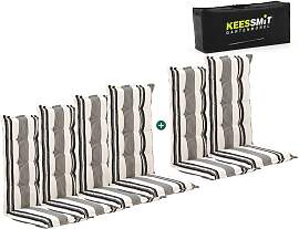 Madison 6er Hochleher Auflagen Set
