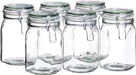 Mäser 925340 Gothika, Einmachgläser 1 l, 6er