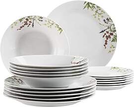 Mäser Herbal Garden, Tellerset für 4 Personen