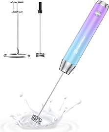MaestriHouse wiederaufladbarer Milchaufschäumer,