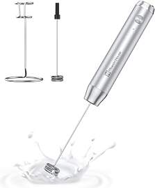 MaestriHouse wiederaufladbarer Milchaufschäumer,