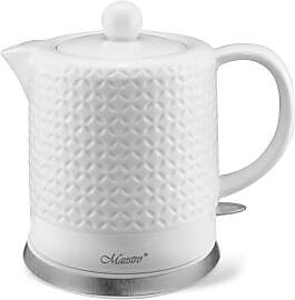 Maestro Keramik-Wasserkocher 1,2 l 1200 W | Weiß