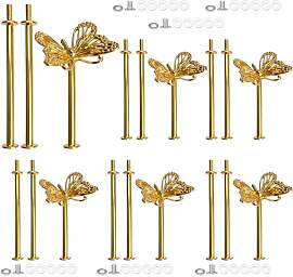 Mafagwre 6 Pack Etageren Stangen Set, Etagere