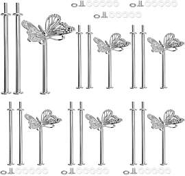 Mafagwre 6 Pack Etageren Stangen Set, Etagere