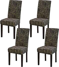 mafudoxi Stuhlhussen 4er Set, Stretch Abnehmbare