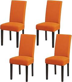 mafudoxi Stuhlhussen 4er Set, Stretch Abnehmbare