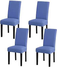 mafudoxi Stuhlhussen 4er Set, Stretch Abnehmbare