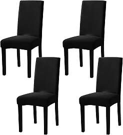 mafudoxi Stuhlhussen 4er Set, Stretch Abnehmbare