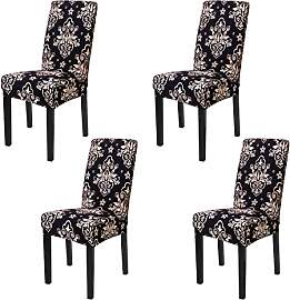 mafudoxi Stuhlhussen 4er Set, Stretch Abnehmbare