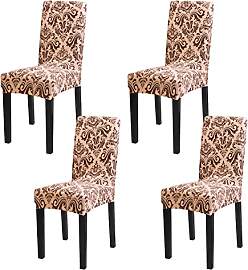 mafudoxi Stuhlhussen 4er Set, Stretch Abnehmbare