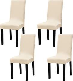 mafudoxi Stuhlhussen 4er Set, Stretch Abnehmbare