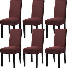 mafudoxi Stuhlhussen 6er Set, Stretch Abnehmbare