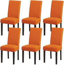 mafudoxi Stuhlhussen 6er Set, Stretch Abnehmbare