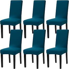 mafudoxi Stuhlhussen 6er Set, Stretch Abnehmbare