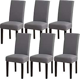 mafudoxi Stuhlhussen 6er Set, Stretch Abnehmbare
