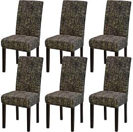 mafudoxi Stuhlhussen 6er Set, Stretch Abnehmbare