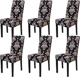 mafudoxi Stuhlhussen 6er Set, Stretch Abnehmbare