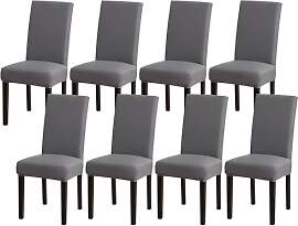 mafudoxi Stuhlhussen 8er Set, Stretch Abnehmbare