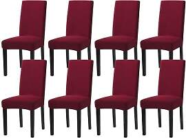 mafudoxi Stuhlhussen 8er Set, Stretch Abnehmbare