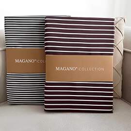 MAGANO® Luxus Spannbettlaken 160x200 Streifen