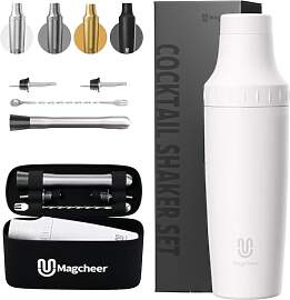 Magcheer Cocktail Shaker Set mit Integrierter