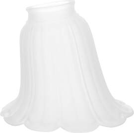 MAGICLULU Glas Lampenschirm Vintage Blumenform
