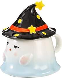 MAGICVOGEL Halloween Kaffeetasse Geister Tasse