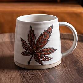 MAGICVOGEL Keramik Kaffeetasse 400ml Kaffeebecher