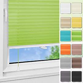 Magiea Plissee ohne Bohren Klemmfix B60 x H110 cm