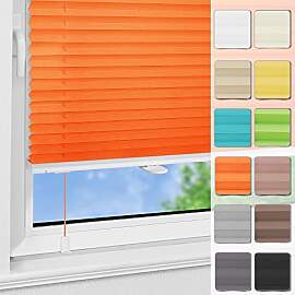 Magiea Plissee ohne Bohren Klemmfix B80 x H110 cm