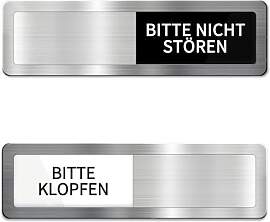 Magnete für BITTE KLOPFEN/BITTE NICHT STÖREN
