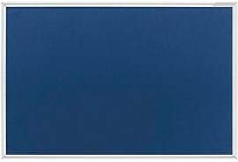 magnetoplan Pinnwand 120,0 x 90,0 cm Textil blau