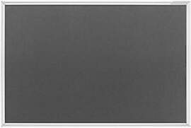 magnetoplan Pinnwand 150,0 x 100,0 cm Textil grau